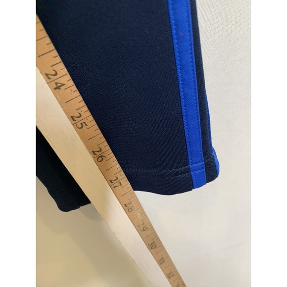 Adidas Climacool Active Pants - Navy with Blue Stripes Youth Size Large - Picture 6 of 12
